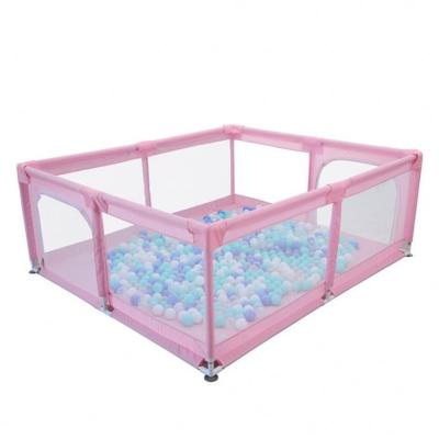 China Modern Oxford Fabric Factory Direct Sales Kids Baby Foldable Barrier Playpen for sale