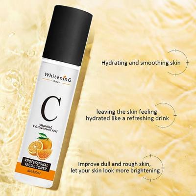 China Anti Aging Illuminating Toner Private Label Vitamin C Toner Face Care Smoothing Hydration Facial Toner for sale