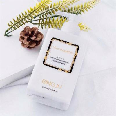 China BINGJU Moisturizer Niacinamide Moisturizing Body Lotion Whitening Lighting Repairing Skin Body Care Lotion for sale