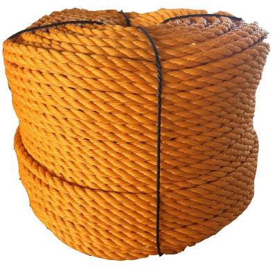 China Agriculture Recycled Polyethylene Material Orange Rope For Phiippines Markets for sale