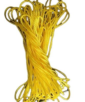 China 3mm-60mm Diameter PP Polypropylene And Monofilament Material High Tensile Twine / Twisted Rope for sale