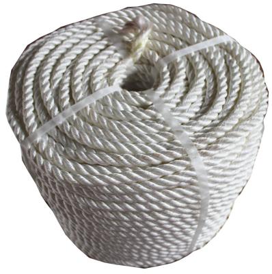 China Net Polyester Dock Rope , 3 Strand Twisted Polyester Mooring Rope for sale