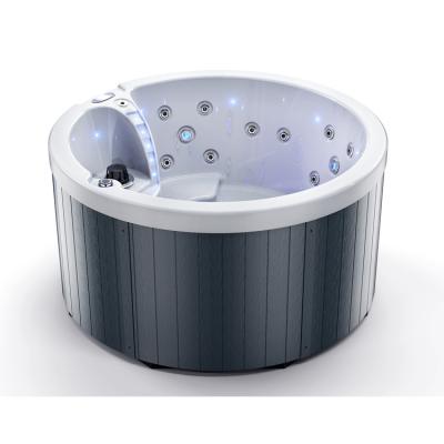 China Nordic Outdoor Balboa 5 Seaters Freestanding Whirlpool Hot Tub Winter Spa Equipment for sale