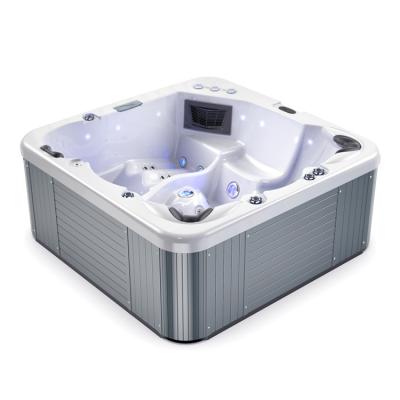 China New Design Free Design Inground Hot Tub Family Spa Equipment Acrylic Whirlpool Hydro Jakuzzi De Hule for sale