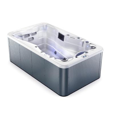 China Balboa Modern High End Endless Spa Swimming Pool Therapy Training Outdoor Tub With 3 Seats For Adults for sale