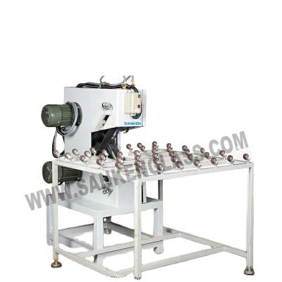 China Straight Line Edging Machine SANKEN SKBE-02A Belt Grinder Glass Edger Grinding Machine for sale