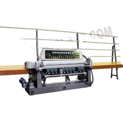 China Mirror Manufacturers SANKEN CE Mirror Making Glass Straight Line Edging Polishing Beveler Grinding Beveling Machine for sale