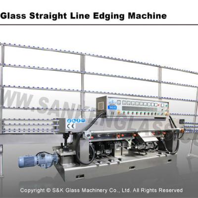 China Construction worksÂ   9 Axis Glass Straight Line Sharpening Machine for sale