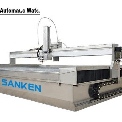 China Architectures Sanken Waterjet Furniture Home Appliance Glass Cutting Machine CNC Glass Making Machine High Reliability for sale