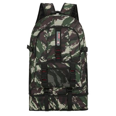 China Fashion Camouflage Waterproof Student Mountaineering Mountaineering Backpack Hiking Rucksack for sale