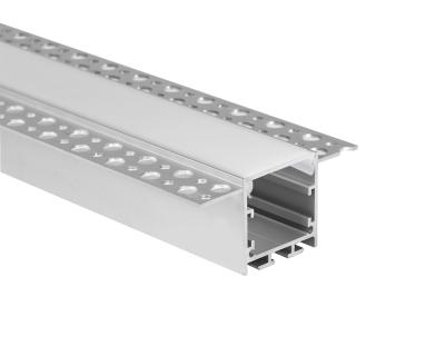 China Drywall gypsum Led aluminum channel Wall Plasterboard with UGR diffuser PC cover for sale