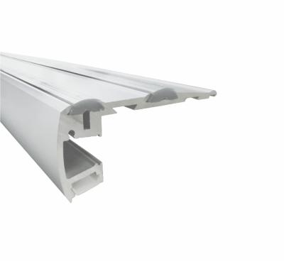 China LED Aluminium Extrusion Profiles with PC diffuser cover for interior linear lighting for sale