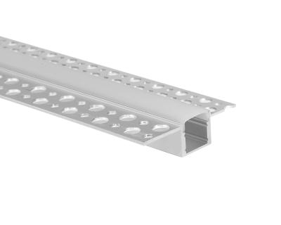 China led strip aluminium profile Flush Mounted IP20 5mm Plasterboard Aluminium Led Profile K10 for sale