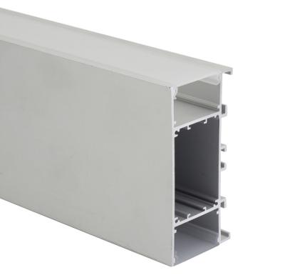 China 6063 100lm/W geführter Aluminiumprofil PC PMMA des Streifen-T5 für Wand-Beleuchtung zu verkaufen