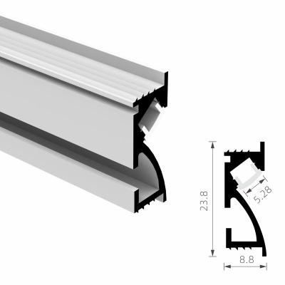 China PCB 5mm T5 6063 Linear Light LED Profile for sale