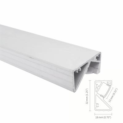 China IP45 6063 ahuecó el perfil de aluminio llevado de aluminio de la escalera de la esquina de la pared del perfil en venta