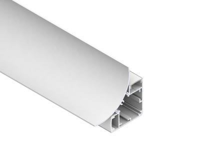 China Up And Down Lighting 75*95mm Aluminium Edge Profile 6063 Alloy Profile for sale