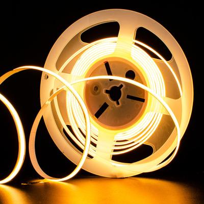 China High Density COB Flexible LED Strip Lights 24VDC 480 Leds LED Ribbon Strip for sale