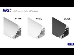 Led strip aluminum profile