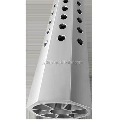 China Aluminum eight-sided aluminum tube CNC finish, custom customization for sale