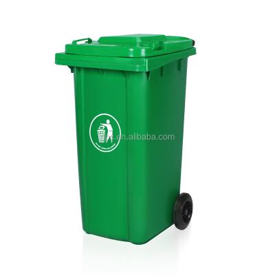 China Sustainable Garbage Bin 240 Bin Color Codes For Outdoor Waste Bins for sale