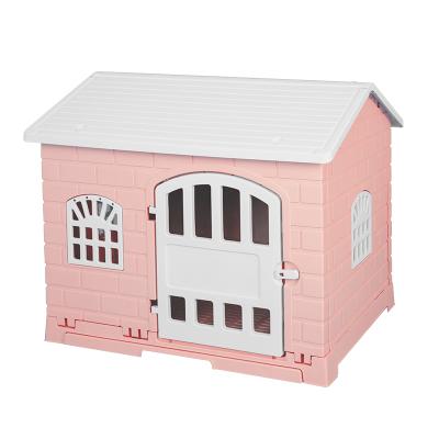 China 2021 Breathable Modern Luxury Indoor Plastic Outdoor Dog House for sale