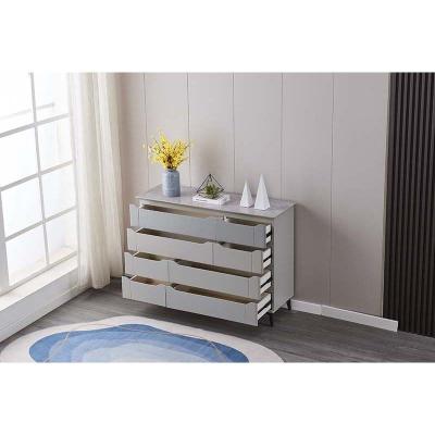 China Large Expandable High End Simplicity Chest Of Drawers Mirrored Drawers Hardwood Chest For Sale for sale