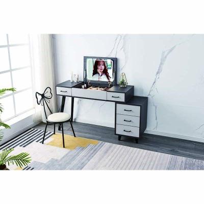 China (Other) Factory direct sale adjustable cheap dresser with vanity and led minimalist dresser for clothing store for sale