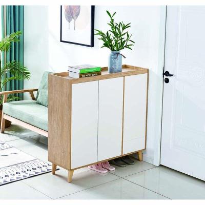 China Customizable Home Wooden Shoe Cabinet Changing Seating Stools Shoe Cabinet For Sale for sale