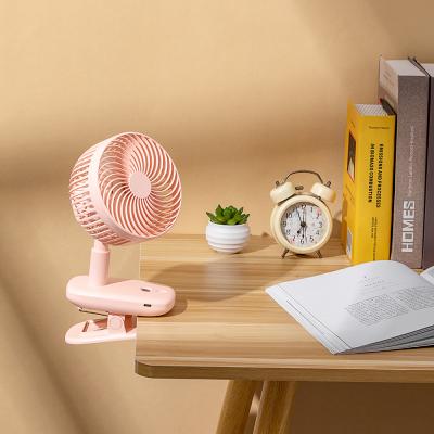 China HOT SALE USB Rechargeable Clip On Fan Mini Desk Fan Portable Baby Stroller Fan With Remote Control for sale