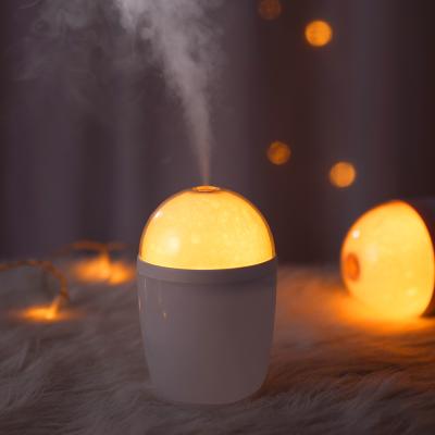 China Hotel Light Usb Ultrasonic Home Air Humidifier Dc5v 280ml Mini Room Atomizer Cute Led for sale