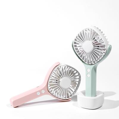 China Mini Rotary Fan AGQ 90 Degree Angle Adjustment Mini Portable USB Outdoor Handy Fan Electric Rechargeable Rotary Fan Mini for sale