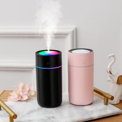 China XiaoMi Design USB Humidifier AGQ 320ML USB Humidifier Car Diffuser with LED Light for sale