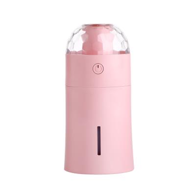 China Essential Oils Variable Ultrasonic Humidifier Travel Light Colors LED USB Rechargeable Donut Humidifier for sale