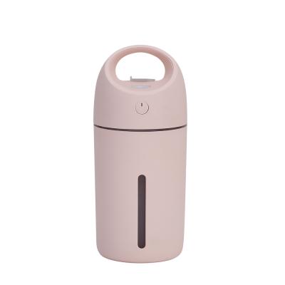 China 280ml AGQ Portable Ultrasonic Mist Air Humidifier with 800mAh Battery for sale