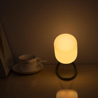 China Customizable Night Light Silicone Rubber Material Free To Adjust Bedroom Light Led Night Light for sale