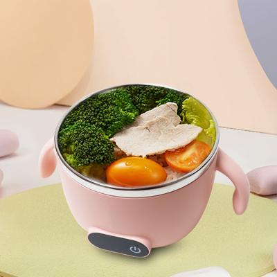 China Heat 2021 Best Preservation Battery Element Wholesale Usb Charging Electric Baby Food Warmer Bowl for sale