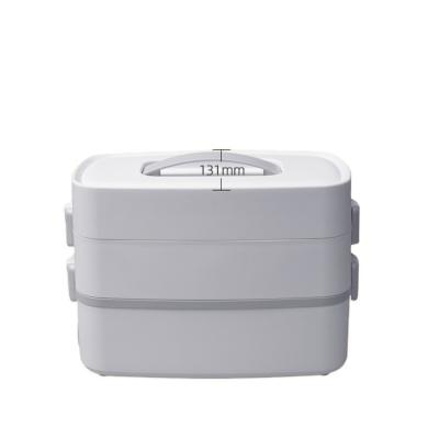 China Hotel Konforte Bento Lunch Box Portable Electric Heating Self Cooking Lunch Box Mini Electric Heating Electric Lunch Box for sale