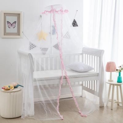 China Factory Price Baby Crib Mosquito Net Bed Canopy With Metal Frame for sale