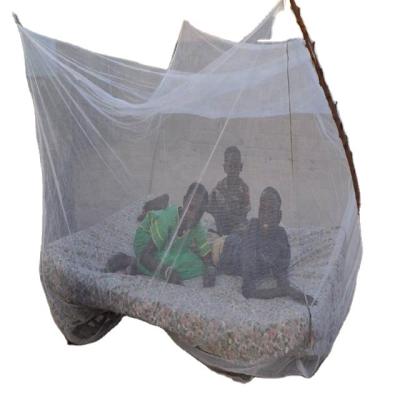 China WHO Folded Approved LDPE Quadrate Mosquito Net For Africa for sale