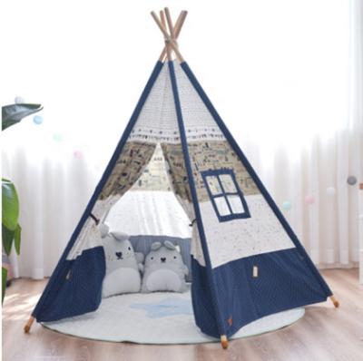 China Toy High Quality Cotton Kids Tent Soft Indoor Indoor Five House Corner Tents for sale