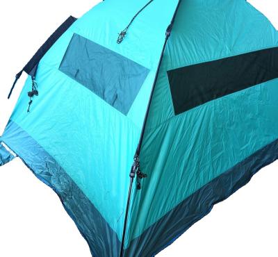 China Foldable Portable Automatic Instant Beach Sun Shelter Outdoor Shade Automatic Pop Up Tent For Beach for sale