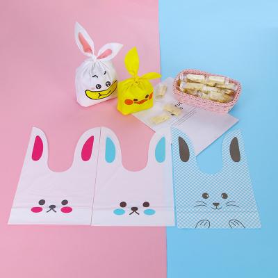 China Amazon Disposable Hot Selling Lovely Plastic Candy Bag For Christmas Gift Kids Sugar for sale