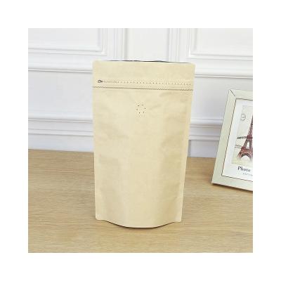 China Best Selling Products Recyclable Foil Kraft Paper Food Bag Coffee Packaging Bags for sale