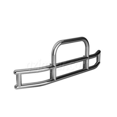 China Custom 304 Stainless Steel Heavy Duty Truck Front Bumper Truck Deer Guard Anti-collision STEEL Bumper Guard For Rubber for sale