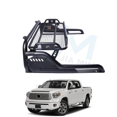 China 2019 Sports Custom Colorado Stainless Steel Car Roll Bar With Rack Luggage Basket For Tundra 2019 Car Accessories for sale