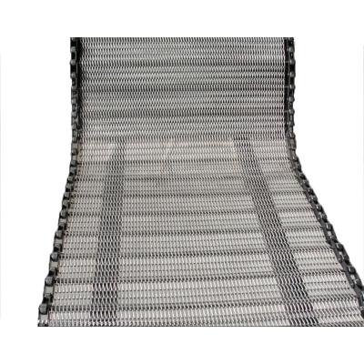 China food & Beverage Plant Food Grade 304/316 Stainless Steel Conveyor Mesh Belt For Food Transport Or Various Industries for sale