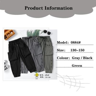 China Comfortable Anti-wrinkle boys new summer style pants casual fashion, parkour, cool boys big cloth boy pants for sale