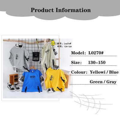 China Factory Sales Breathable Short Sleeved Casual Youth Printed T-shirt T-shirt Boys T-shirt Summer Children's Cartoon T-shirt Children's Clothing for sale