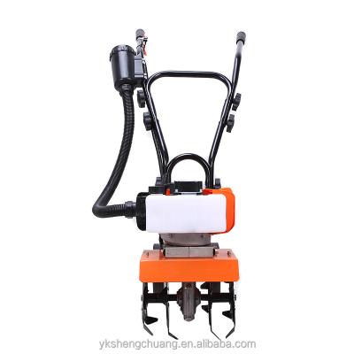 China Farms Hot Selling Agricultural Two Stroke Power Loosening Wheel Tiller for sale